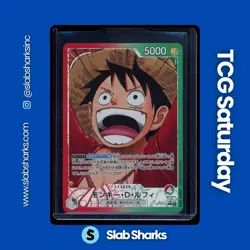 2025 ONE PIECE JP CARRYING ON HIS WILL #OP13-001 MONKEY D. LUFFY LEADER - Image 1