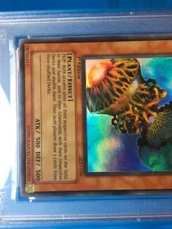 YUGIOH PSA 9 Ultra Rare Fiber Jar LOD-056 1st Edition - Image 4