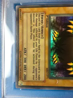 YUGIOH PSA 9 Super Rare Kuriboh MRD-071 1st Edition READ END OF DESCRIPTION!! - Image 4