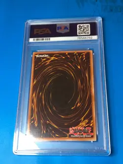 YUGIOH PSA 7 Secret Rare Dark Magician Girl MFC-000 1st Edition - Image 2
