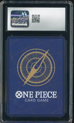 2024 One Piece OP07 Alternate Art Super Rare #064 Sanji CGC 9 MINT - Image 2