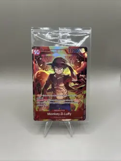 Monkey.D.Luffy Alt Art SR - ST10-006 - One Piece Treasure Boosters Promo Sealed - Image 1