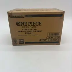 One Piece Japanese PRB-01 The Best Booster Box Case Sealed - Image 3