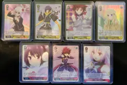 Weiss Schwarz JP Ayakashi Triangle 19 Card SR, RRR, PR & Going First/Second Set - Image 2