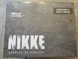 Sealed Weiss Schwarz GODDESS OF VICTORY: NIKKE - Trial Deck Display English - Image 1