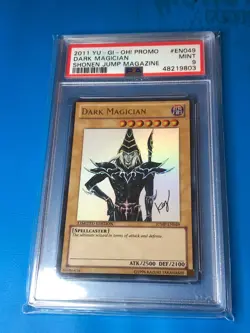 YUGIOH PSA 9 Ultra Rare Dark Magician JUMP-EN049 - Image 1