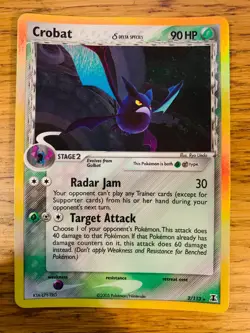 NM! Crobat (2/113) EX Delta Species Holo Rare Pokemon Card! FAST P&P! - Image 1