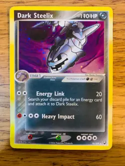LP! Dark Steelix (10/109) EX Team Rocket Returns Holo Pokemon Card! FAST P&P! - Image 1