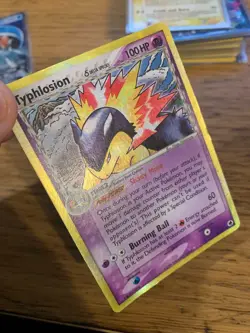 LP! Typhlosion (12/101) EX Dragon Frontiers Delta Species Holo Pokemon Card! - Image 5