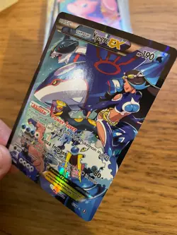 EXC! Team Aqua's Kyogre EX (6/34) XY Double Crisis Holo Ultra Rare Pokemon Card! - Image 4