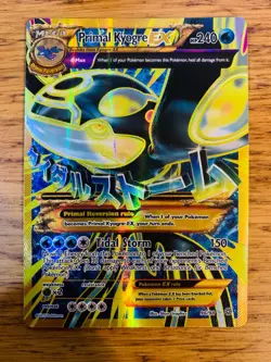 NM! Primal Kyogre EX (96/98) XY Ancient Origins Full Art Pokemon Card! FAST P&P! - Image 1