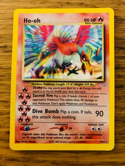 Ho-oh (7/64) Holo Neo Revelation Set Pokemon Card! FAST & FREE P&P! - Image 1