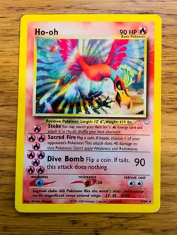 Ho-oh (7/64) Holo Neo Revelation Set Pokemon Card! FAST & FREE P&P! - Image 4