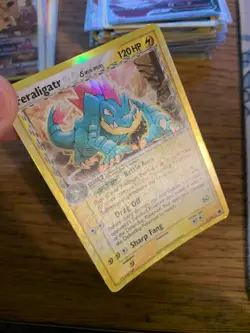 LP! Feraligatr (2/101) EX Dragon Frontiers Delta Species Holo Pokemon Card! - Image 3