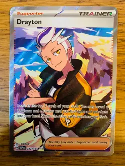 NM! Drayton (232/191) Surging Sparks Full Art Ultra Rare Pokemon Card! FAST P&P! - Image 1