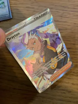NM! Drayton (232/191) Surging Sparks Full Art Ultra Rare Pokemon Card! FAST P&P! - Image 3