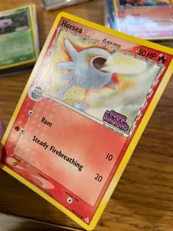 NM! Horsea (66/110) EX Holon Phantoms Stamped Reverse Holo Pokemon Card! - Image 4