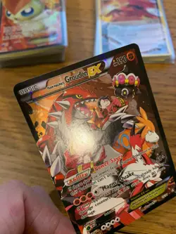 Team Magma's Groudon EX (15/34) XY Double Crisis Holo Ultra Rare Pokemon Card! - Image 5