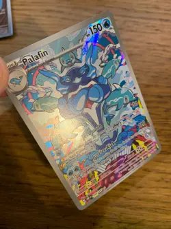 NEAR MINT! Palafin (200/197) Obsidian Flames Illustration Rare Pokemon Card! - Image 3