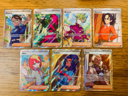 NM! Prismatic Evolutions Full Art Trainer Bundle Ultra Rare Pokemon Card! - Image 1