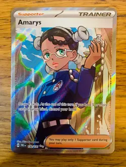 NM! Prismatic Evolutions Full Art Trainer Bundle Ultra Rare Pokemon Card! - Image 2