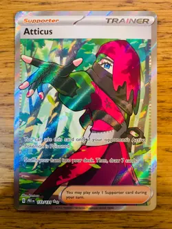 NM! Prismatic Evolutions Full Art Trainer Bundle Ultra Rare Pokemon Card! - Image 4