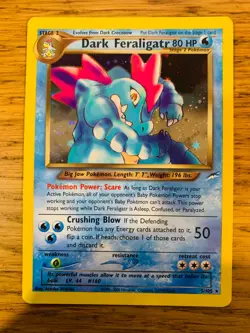 Dark Feraligatr (5/105) Holo Neo Destiny Set Pokemon Card! FREE P&P! - Image 1