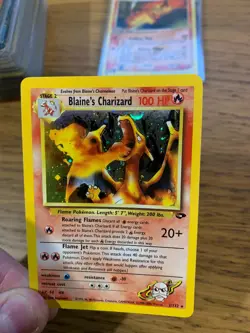Blaine's Charizard (2/132) Holo Gym Challenge Pokemon Card! FREE P&P! - Image 5