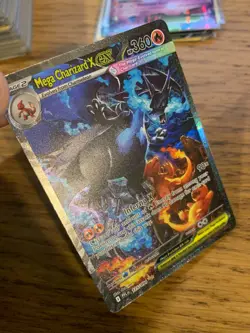 NM! Mega Charizard X ex (125/094) Phantasmal Flames SIR Pokemon Card! FAST P&P! - Image 3