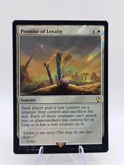 Promise of Loyalty (Surge Foil) Commander: Final Fantasy Foil - Image 1