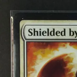 2017 MAGIC: THE GATHERING EXPLORERS OF IXALAN #004/047 SHIELDED BY FAITH - Image 3