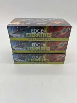 Lot of (3) Magic The Gathering Edge Of Eternities Play Boosters SEALED BOXES - Image 1