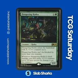 2018 MAGIC: THE GATHERING CORE SET 2019 #189/280 HUNGERING HYDRA - Image 1