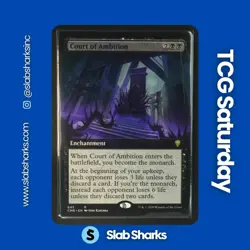 2020 MAGIC: THE GATHERING COMMANDER LEGENDS #645 COURT OF AMBITION - Image 1