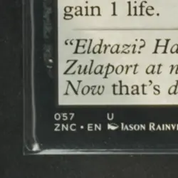 2020 MAGIC: THE GATHERING ZENDIKAR RISING COMMANDER #057 ZULAPORT CUTTHROAT - Image 4