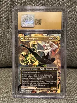 2025 MTG MARVEL'S SPIDER-MAN #0202 GHOST-SPIDER/GWEN STACY CGC PRISTINE 10 - Image 2