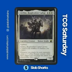 2021 MAGIC: THE GATHERING INNISTRAD: MIDNIGHT HUNT ADELINE, RESPLENDENT CATHAR - Image 1