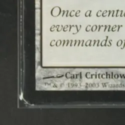 2003 MAGIC: THE GATHERING MIRRODIN #195/306 LEVELER - Image 4