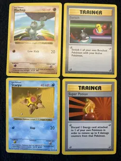 ❗Lot 7⃣: Shadowless Pokemon Vintage Base Set Common Rare Cards Lot OLD - Image 1