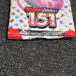 Pokemon 151 - Sealed Single Booster Pack - ENGLISH. Read description! - Image 3