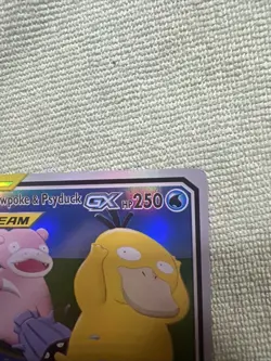 Pokemon Slowpoke & Psyduck GX TAG TEAM Super Rare Holo 218/236 Near Mint - Image 4
