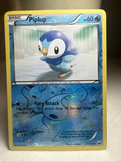 Piplup 27/108 Reverse Holo - Dark Explorers Set - Pokemon Card - Lightly Played - Image 1
