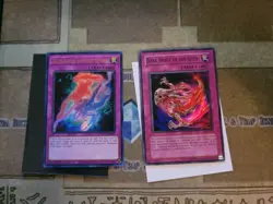YUGIOH EXCHANGE OF THE SPIRIT NM + DARK SPIRIT OF THE SILENT LON UNLIMITED LP - Image 2