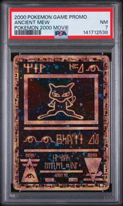 2000 POKEMON GAME MOVIE POKEMON 2000 MOVIE ANCIENT MEW PSA 7 - Image 1