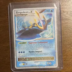 Pokemon Empoleon LV.X 120/130 Diamond & Pearl Rare Holo LV.X Level Up 140 HP - Image 1