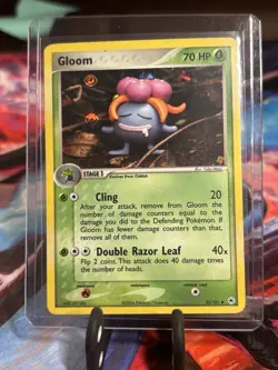 Pokemon Gloom Holofoil 35/101 Hidden Legends 2004 LP Fast Ship - Image 1