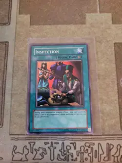 YUGIOH INSPECTION PSV-038 COMMON UNLIMITED ED NM 1996 - Image 1