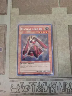 YUGIOH MACHINE LORD UR CSOC-EN093 SECRET UNLIMITED ED VLP - Image 1