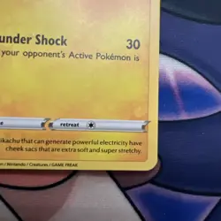 Pokemon Pikachu SWSH153 Snowflake Stamped Cosmos Holo Holiday Advent Calendar NM - Image 5