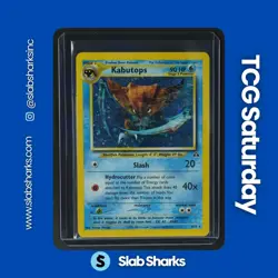 2001 POKEMON NEO DISCOVERY #6/75 KABUTOPS HOLO RARE - Image 1
